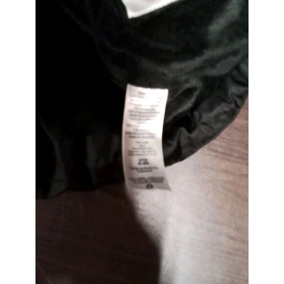 Children's Wonder Nation Black Puffer Jacket Size Small 6/6x Fleece Inside - Picture 10 of 11